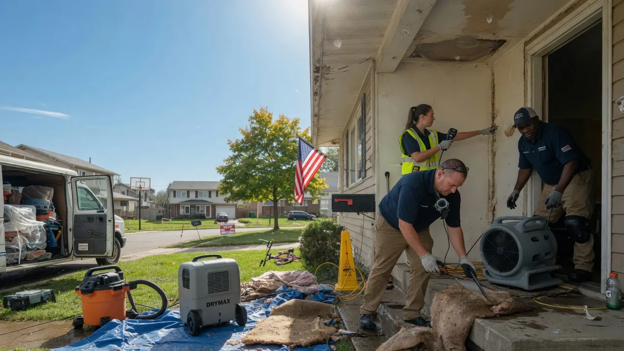 Water Damage Restoration in Burton, OH near me